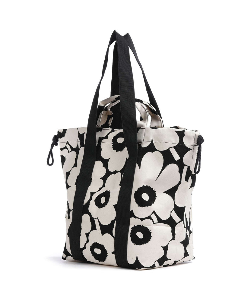 Marimekko Unikko Mono City Tote bag cotton/black