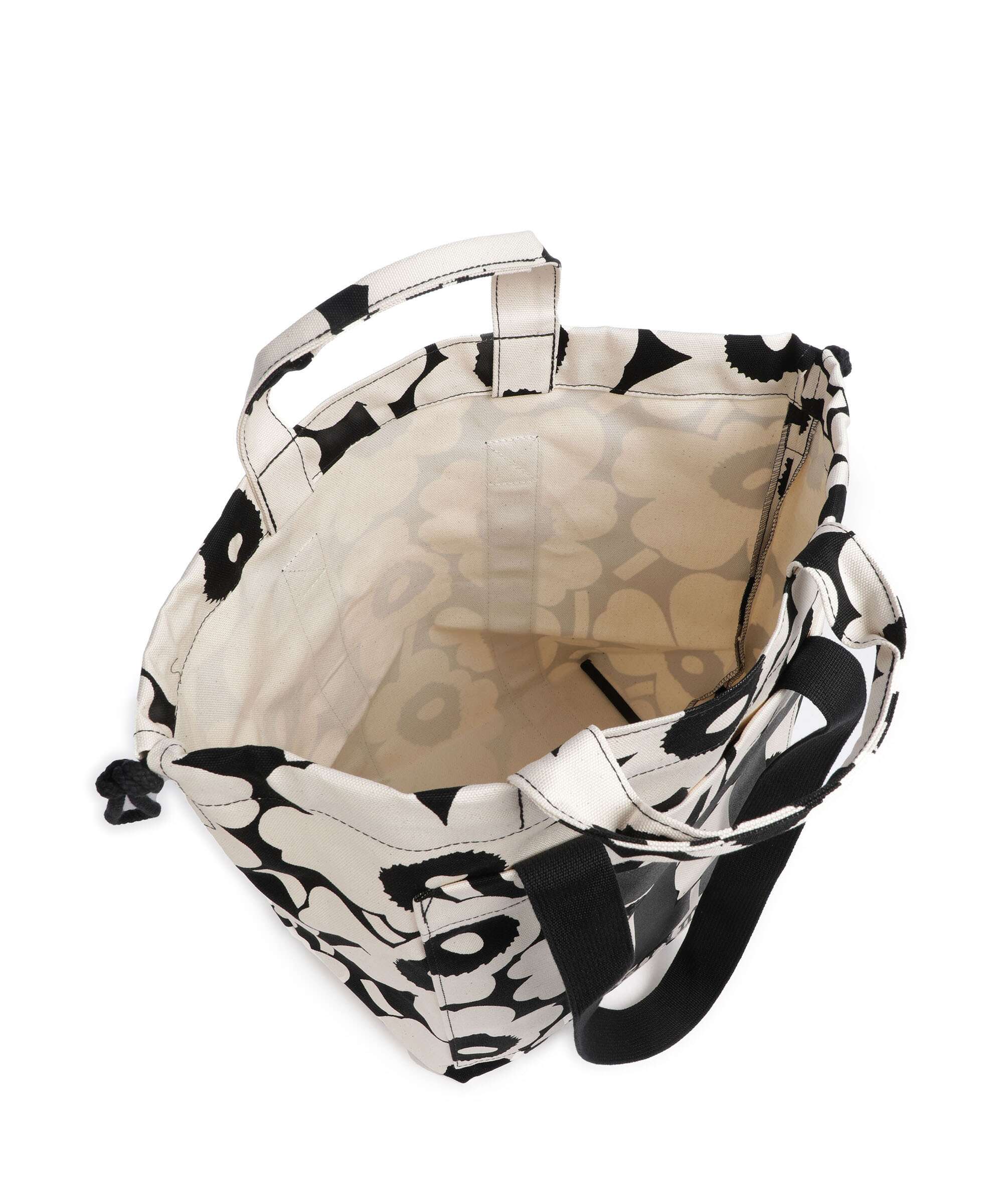 Marimekko Mono City Unikko Tote bag cotton/black