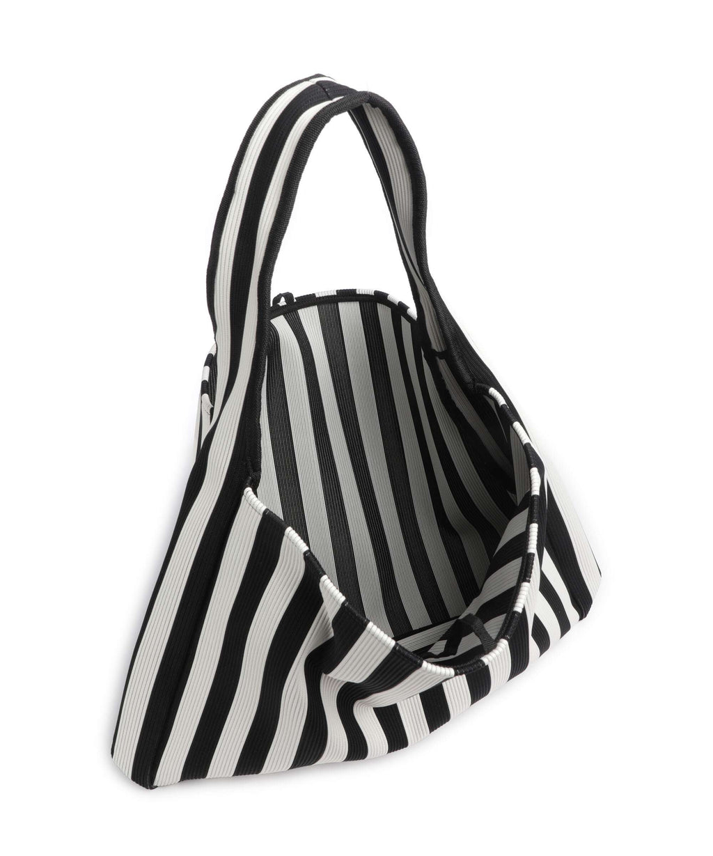 Marimekko Knitted Merirosvo Hobo bag black/offwhite
