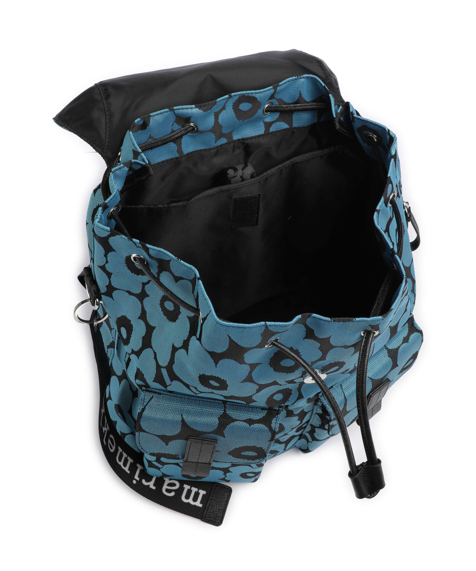 Marimekko Everything Unikko L Backpack blue/black