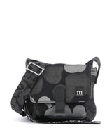 Marimekko Unikko Mini Sac bandoulière grey/dark grey/black