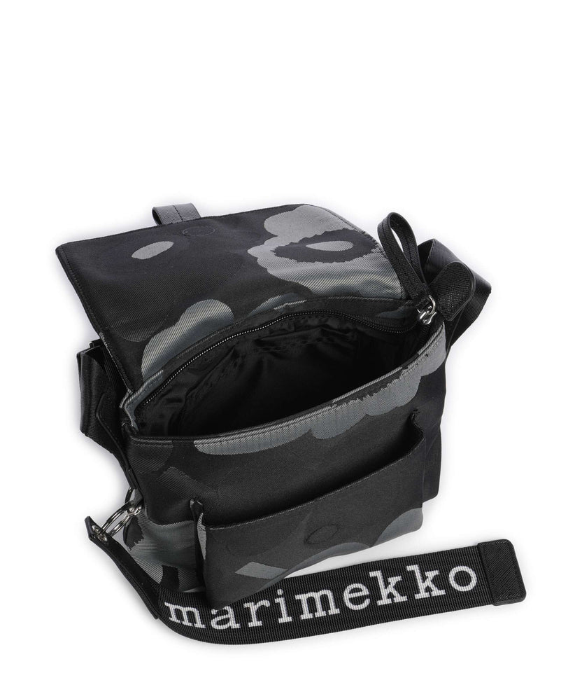 Marimekko Unikko Mini Crossbody bag grey/dark grey/black