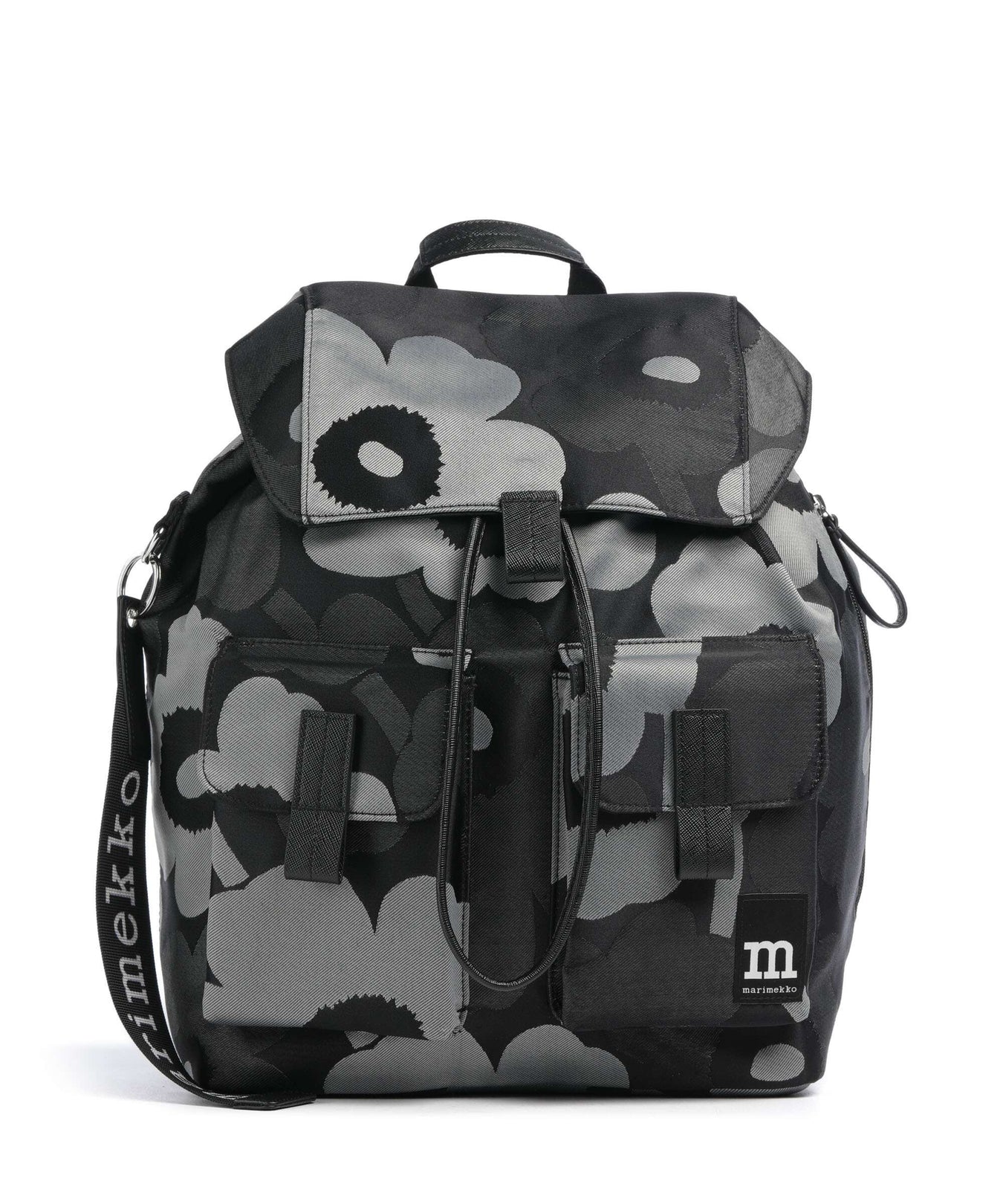 Marimekko Unikko Everything L Backpack grey/dark grey/black