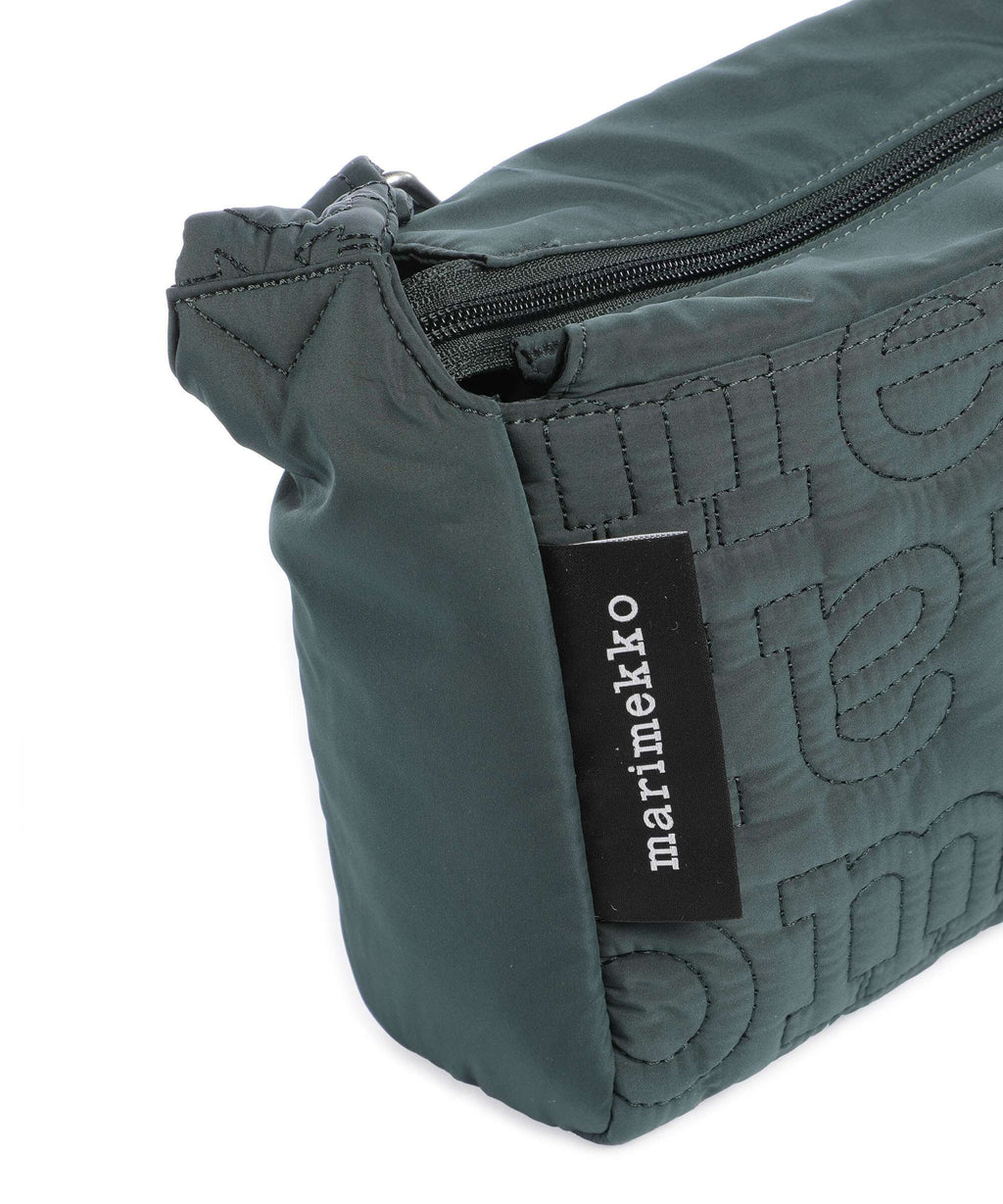 Marimekko Joy S Logo Crossbody bag dark green