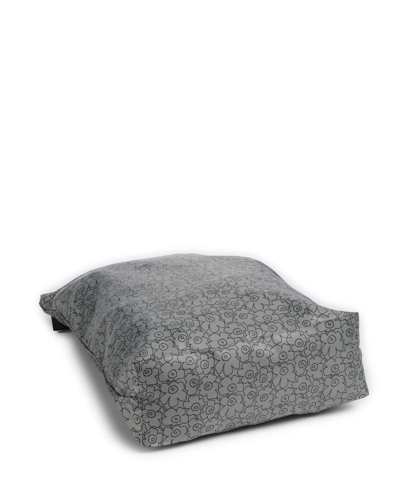 Marimekko Unikko Piirto Neat M Hobo bag grey/black