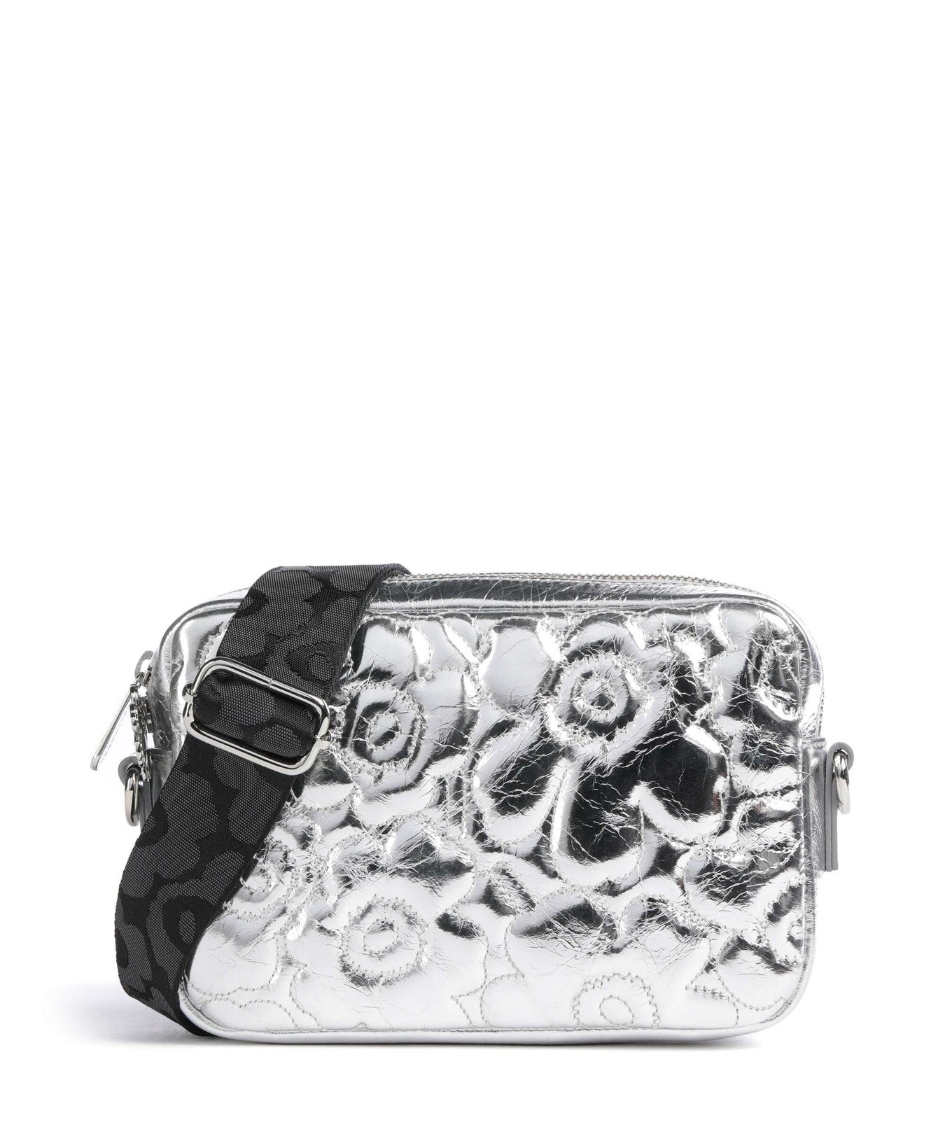 Marimekko Unikko Soft Gratha Crossbody bag silver