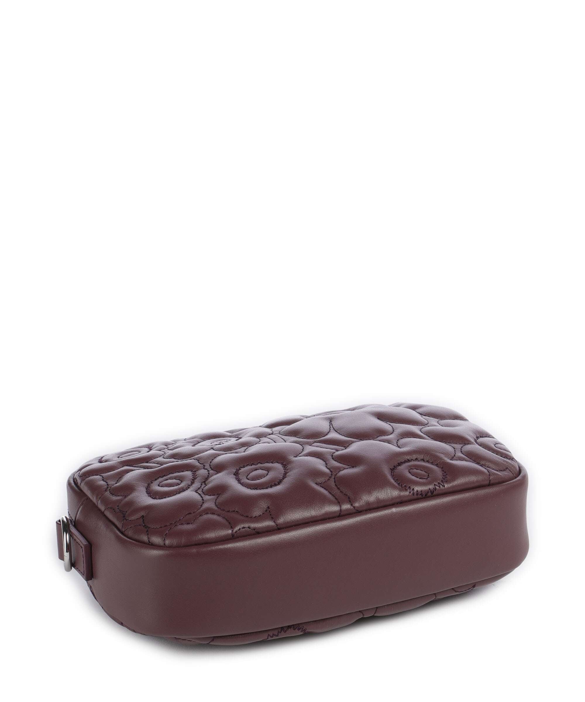 Marimekko Gratha Soft Unikko Crossbody bag wine red