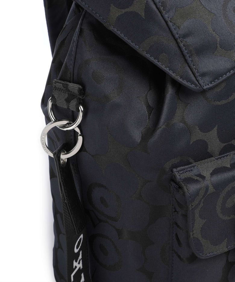 Marimekko Unikko Everything L Backpack blue/dark blue