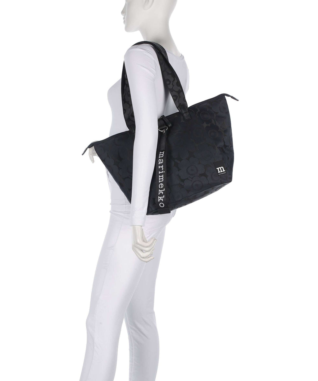 Marimekko All Day Unikko Tote bag blue/dark blue