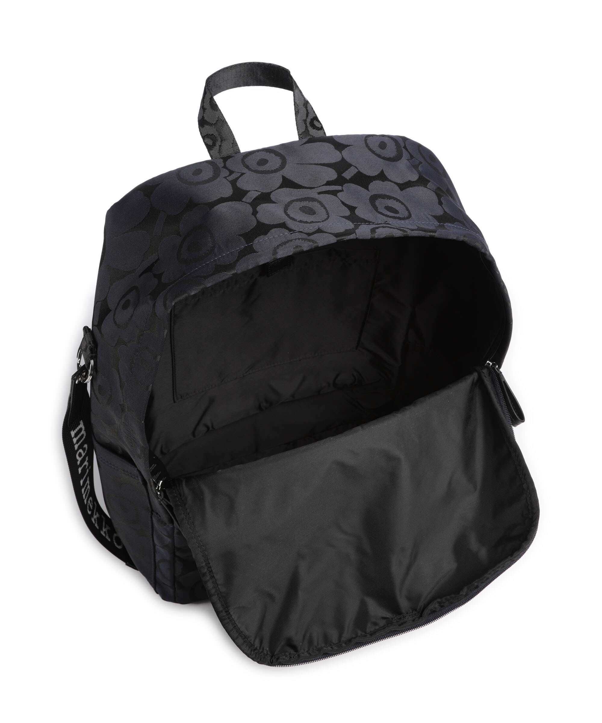Marimekko Zip Top Unikko Backpack blue/dark blue