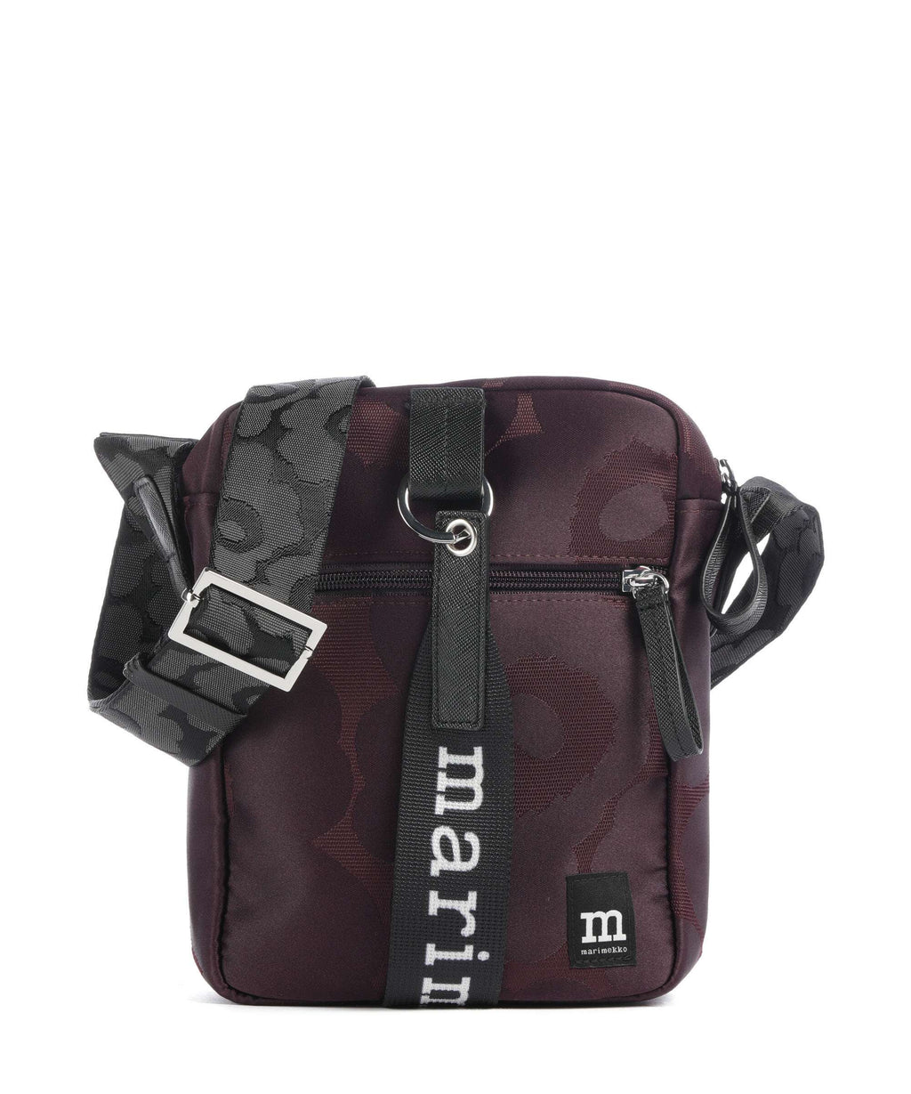 Marimekko Wear All Day Unikko Crossbody bag wine red/dark wine