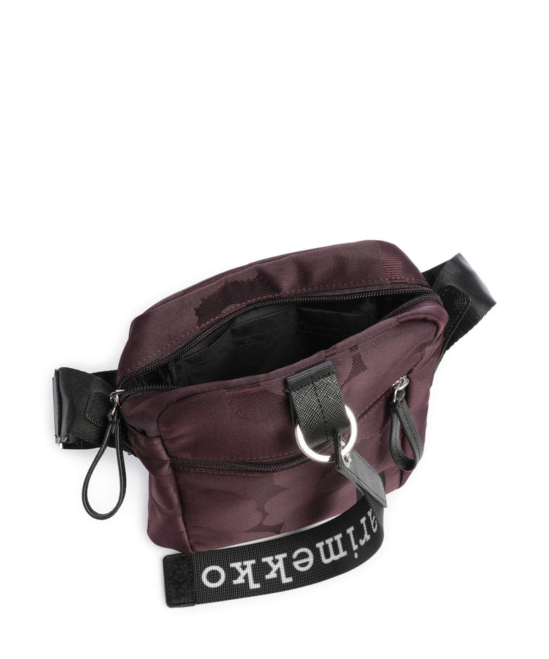 Marimekko Wear All Day Unikko Crossbody bag wine red/dark wine