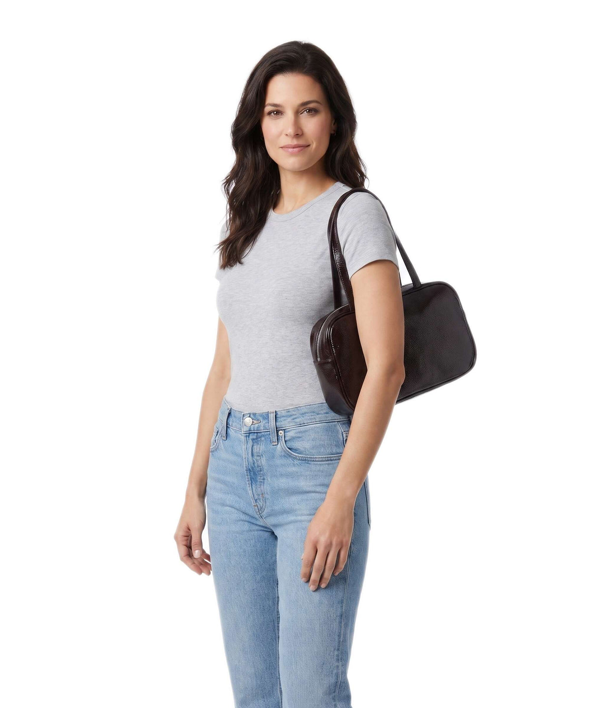 Marimekko Gratha Shoulder bag dark wine red