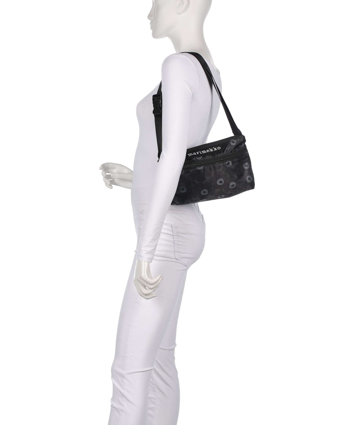 Marimekko Neat Unikko S Shoulder bag black/dark grey
