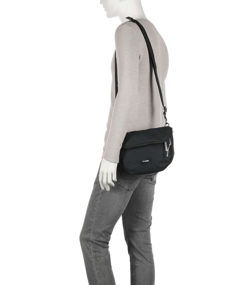 Pacsafe Go Saddle Crossbody bag jet black