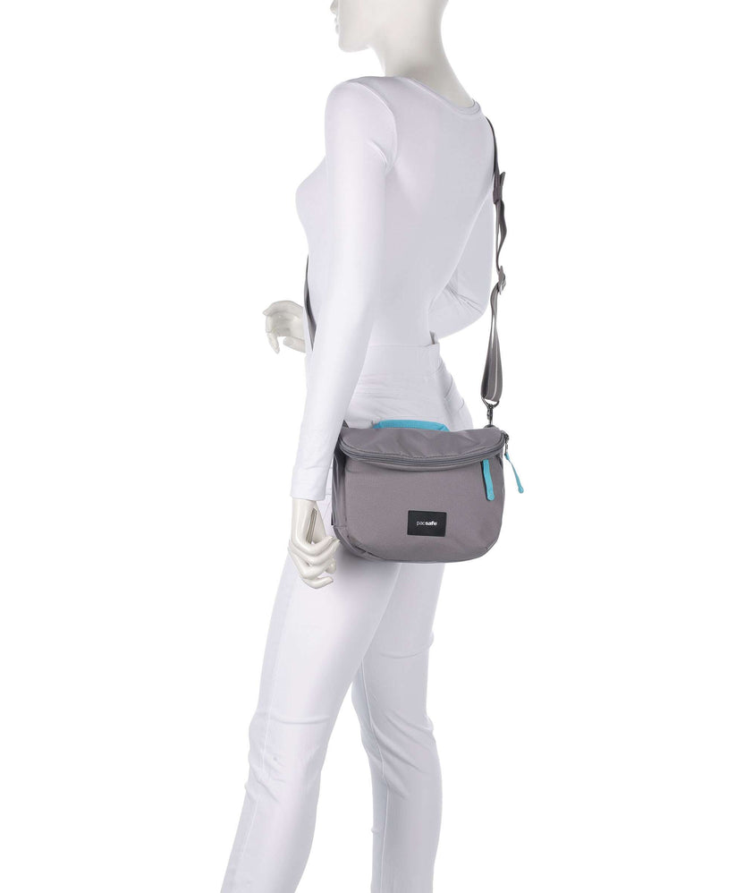 Pacsafe Go Saddle Crossbody bag stone