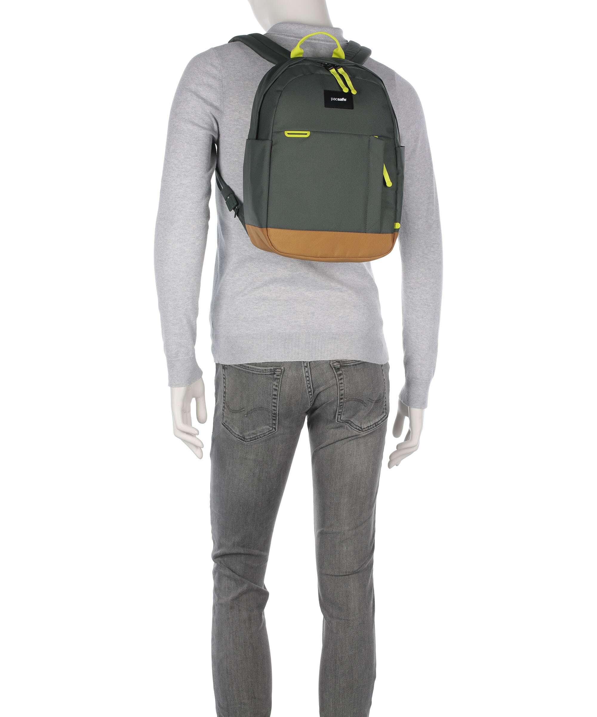 Pacsafe Go 15 Backpack spruce green