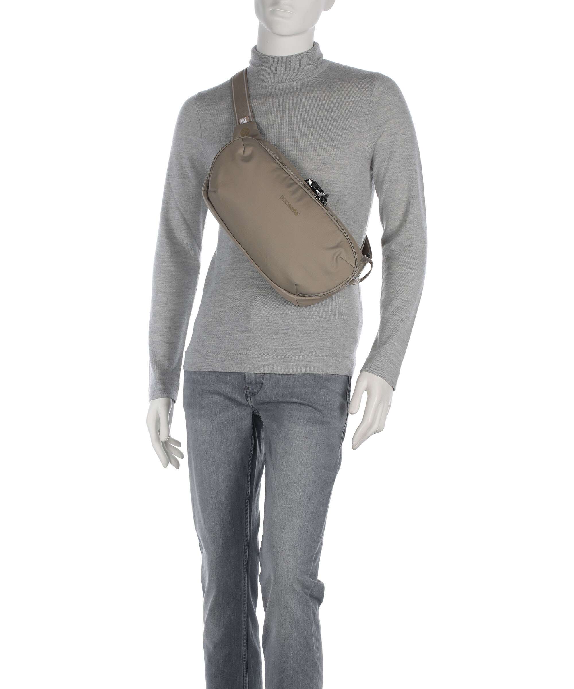 Pacsafe V Sling bag beige