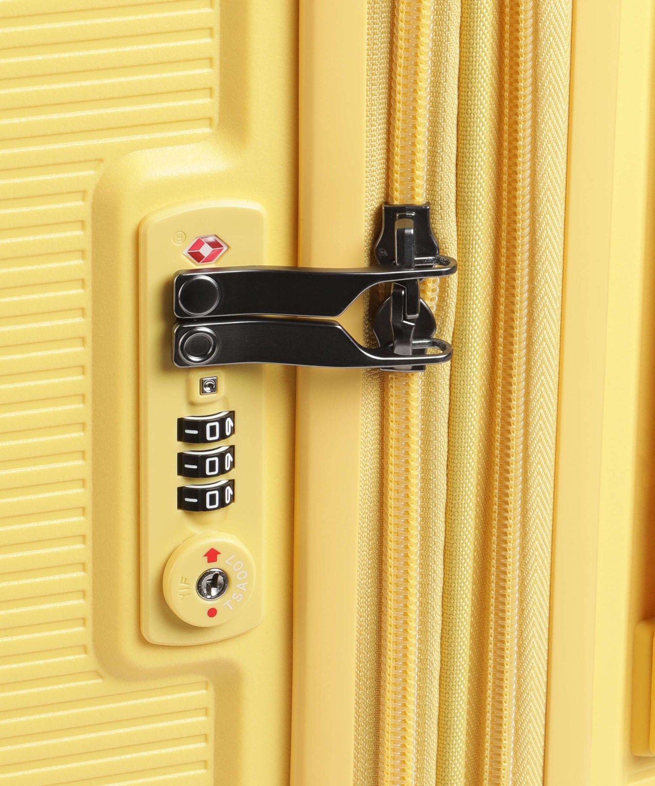 Echolac Forza L Spinner (4 wheels) yellow