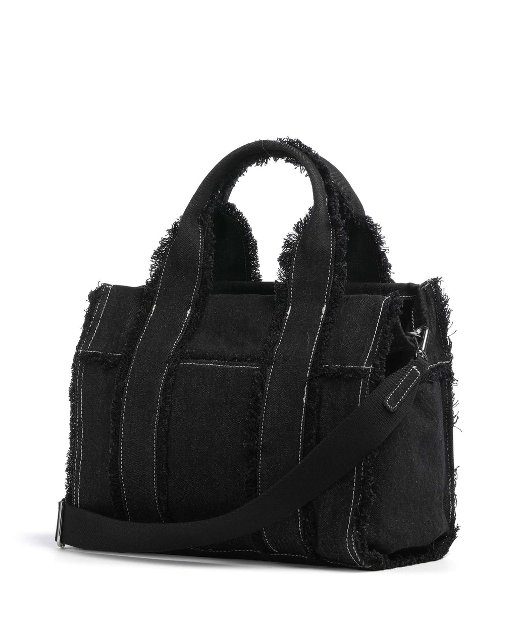 DKNY Barret Medium Handbag black denim