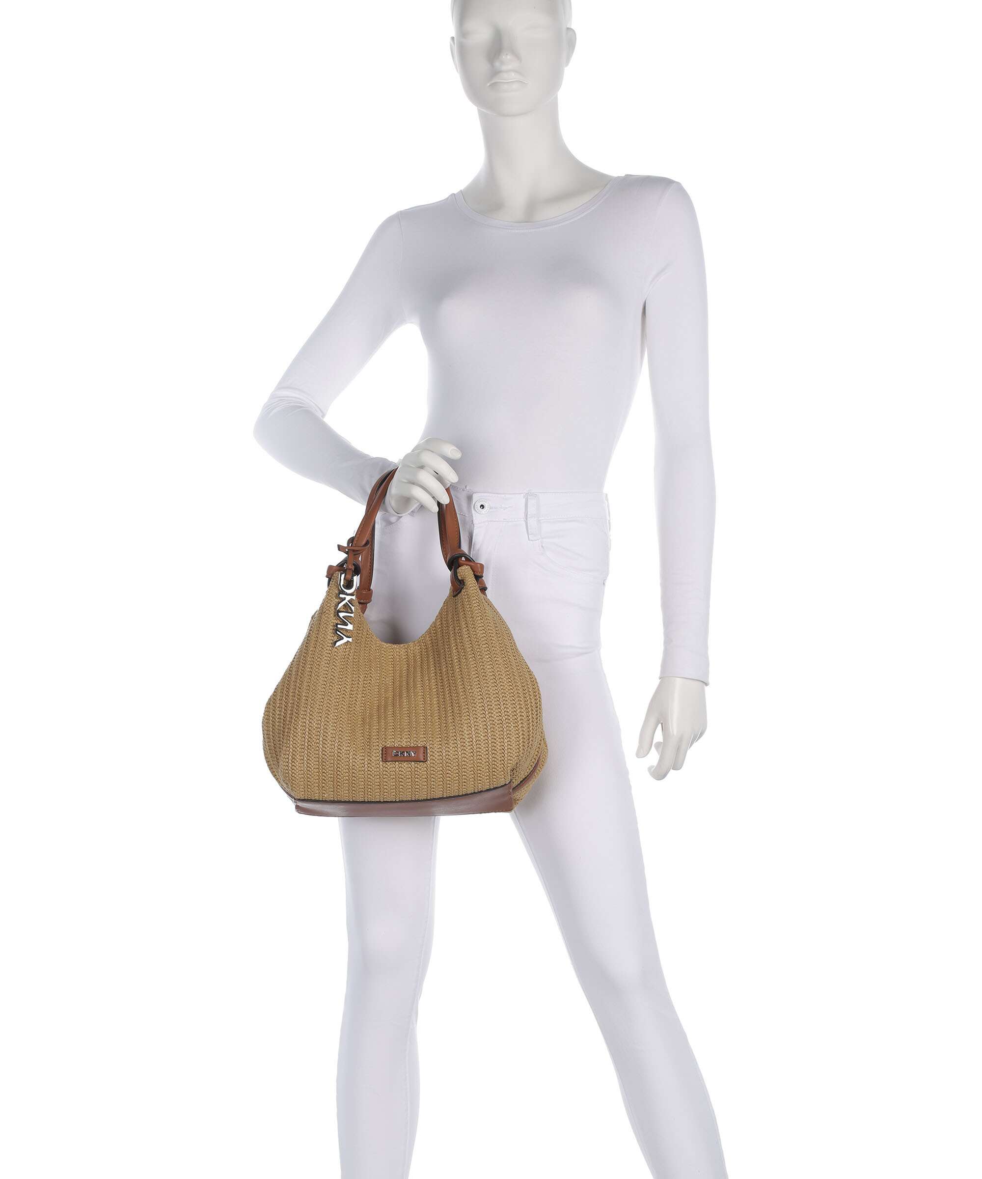 DKNY Paula Medium Tote bag natural/saddle