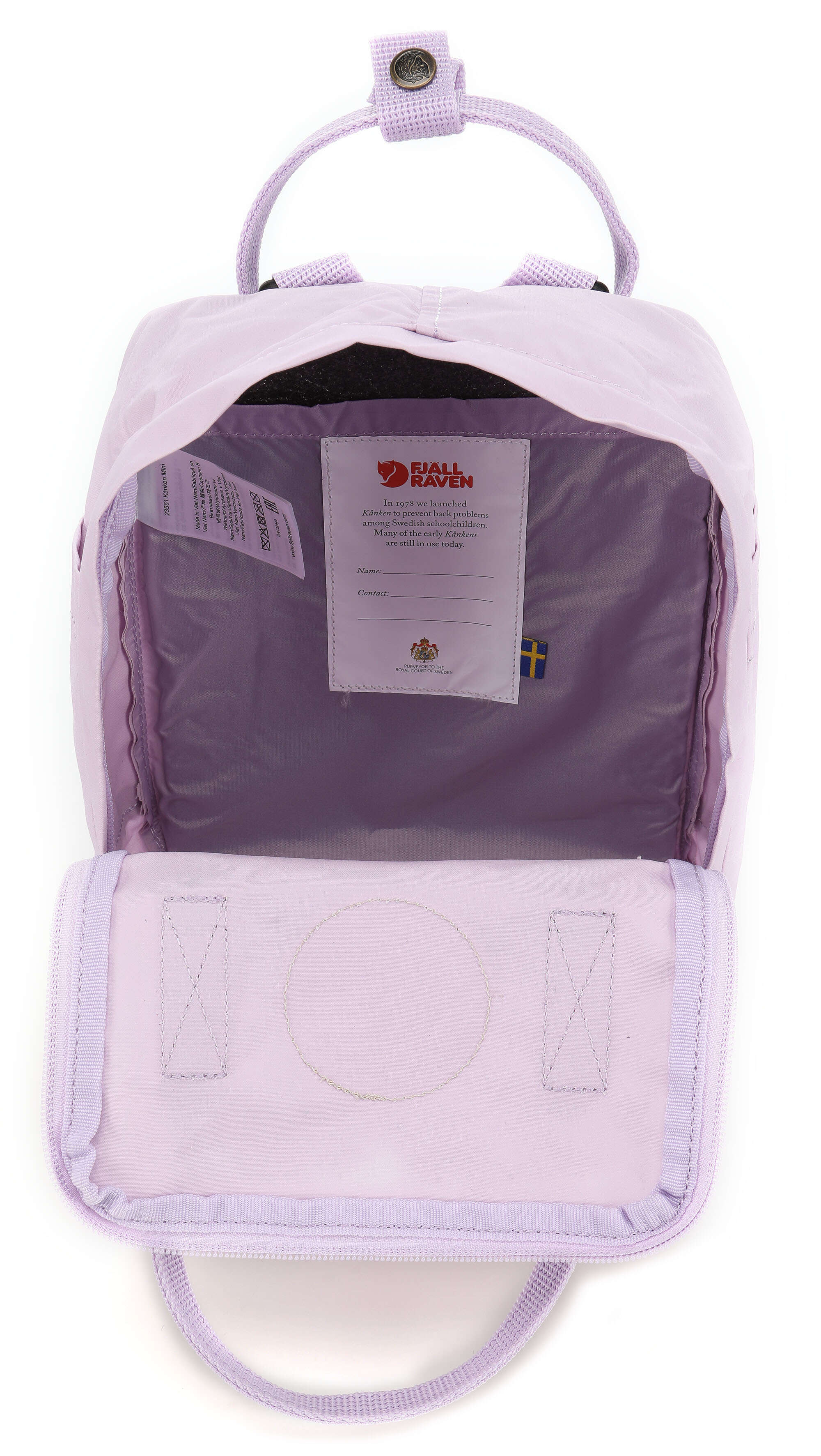 Fjällräven Kånken Mini Backpack pastel lavender