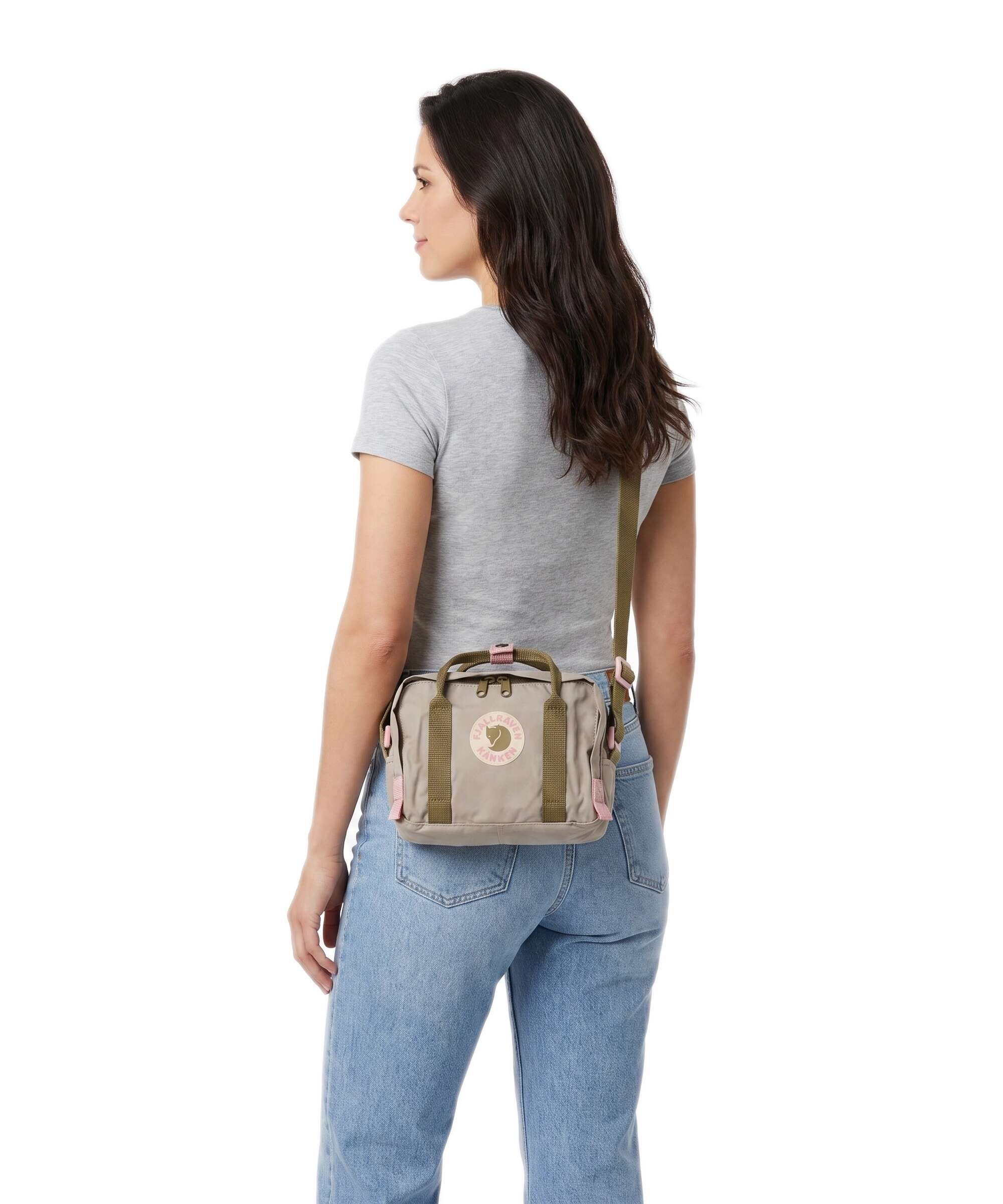 Fjällräven Kånken One Size Crossbody bag fossil/foliage green