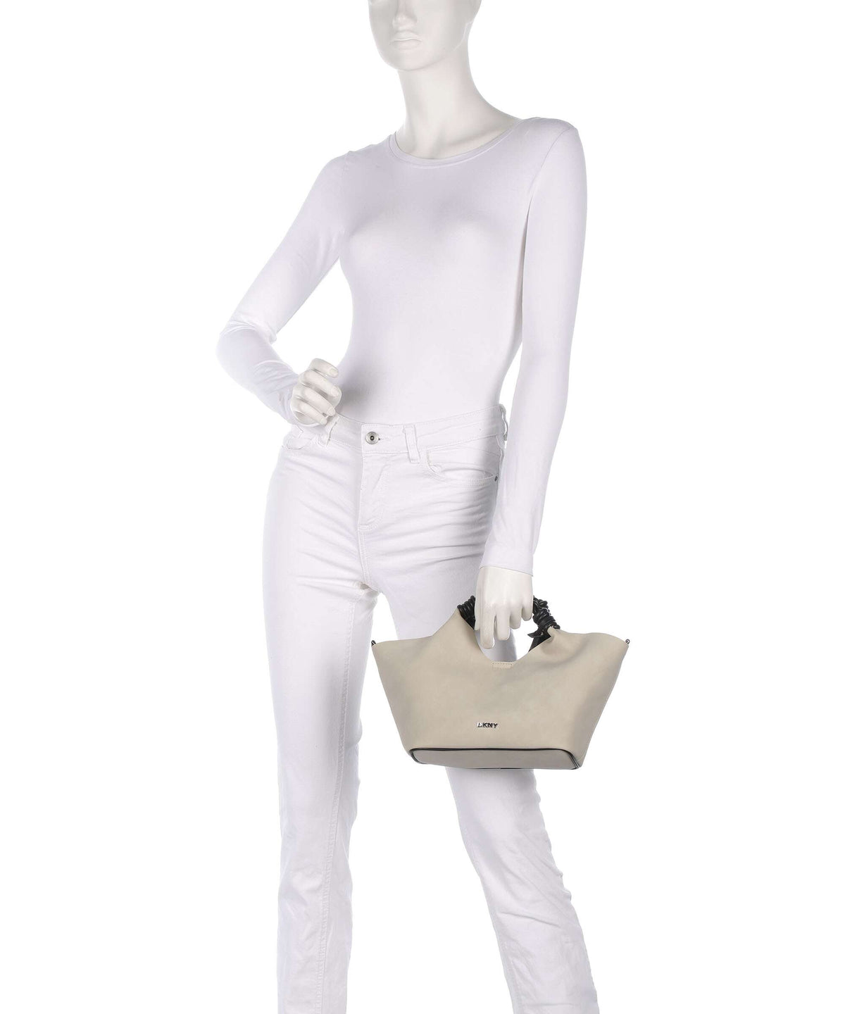 DKNY Paula Commuter Small Handbag light taupe