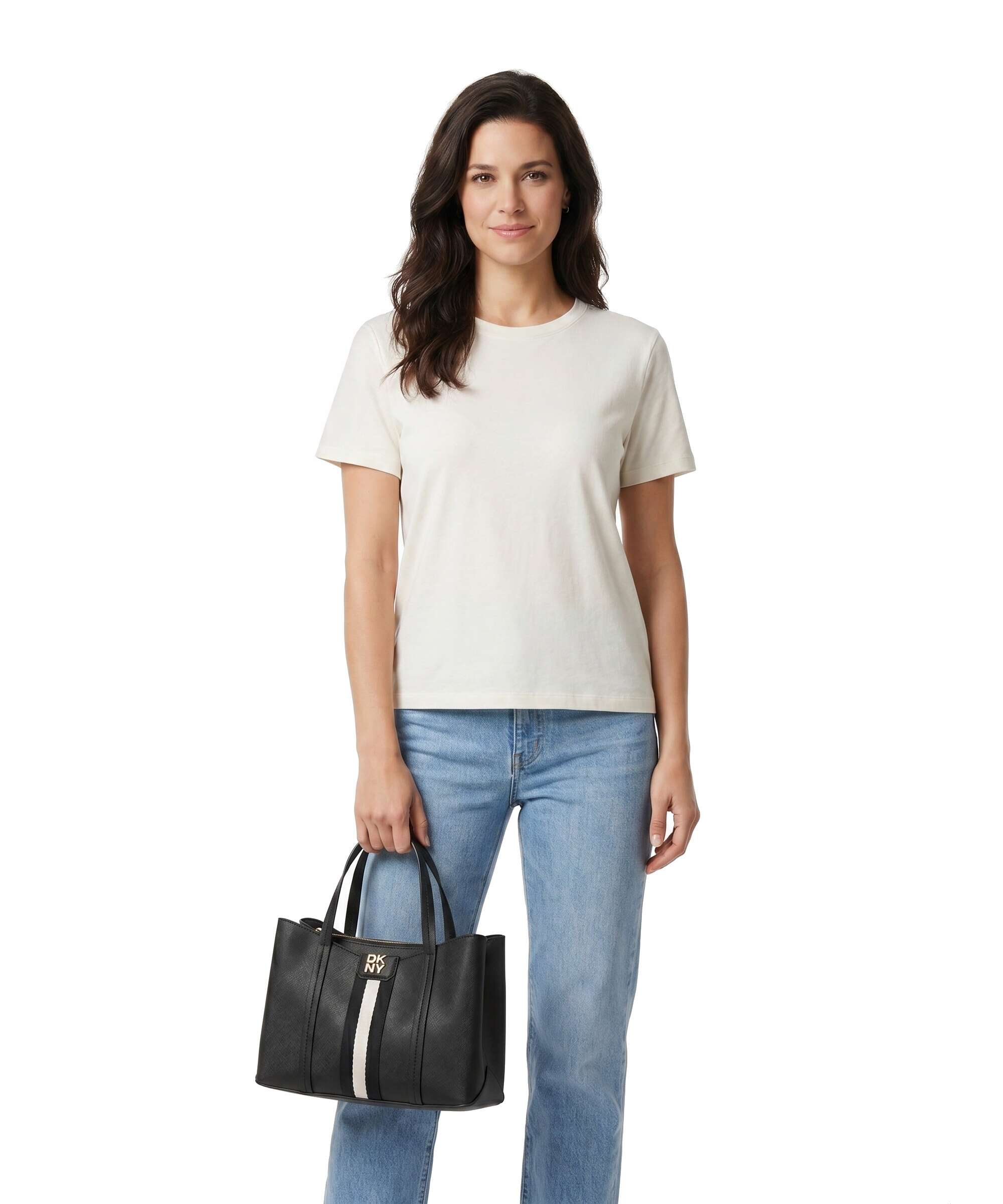 DKNY Nuri Medium Handbag black/gold