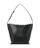 DKNY Nicole Hobo tas black/light taupe
