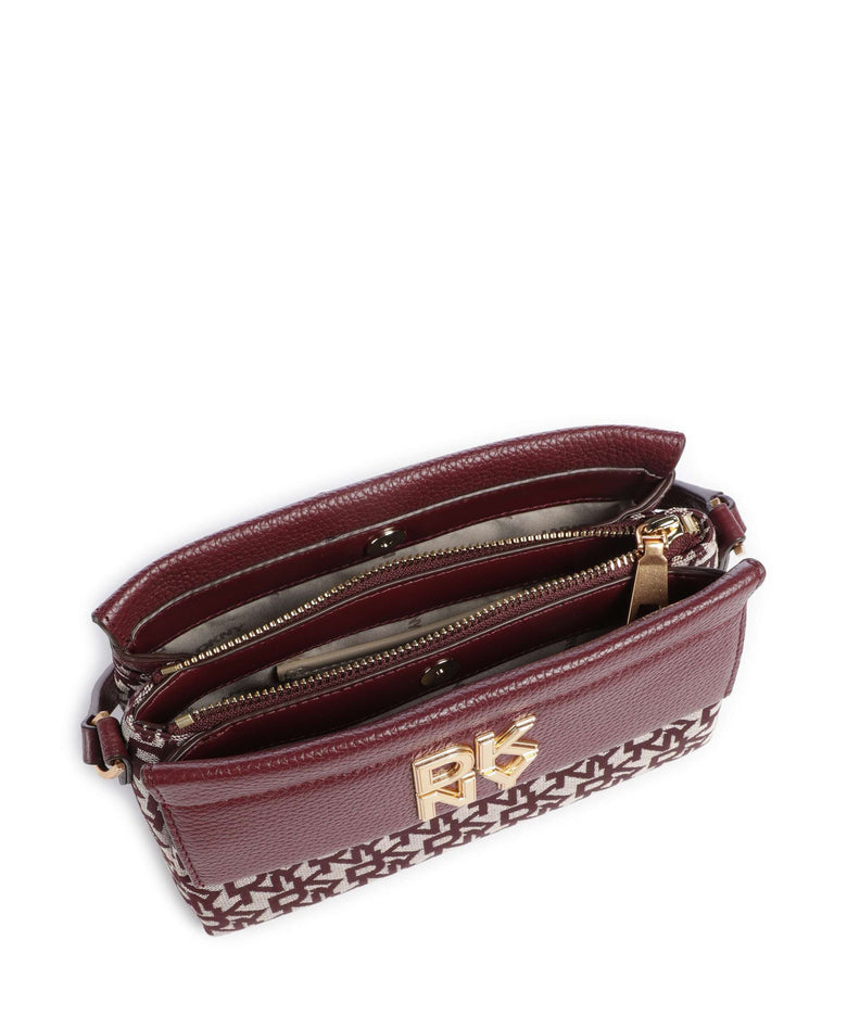 DKNY Rosa Crossbody bag aged wine/garnet