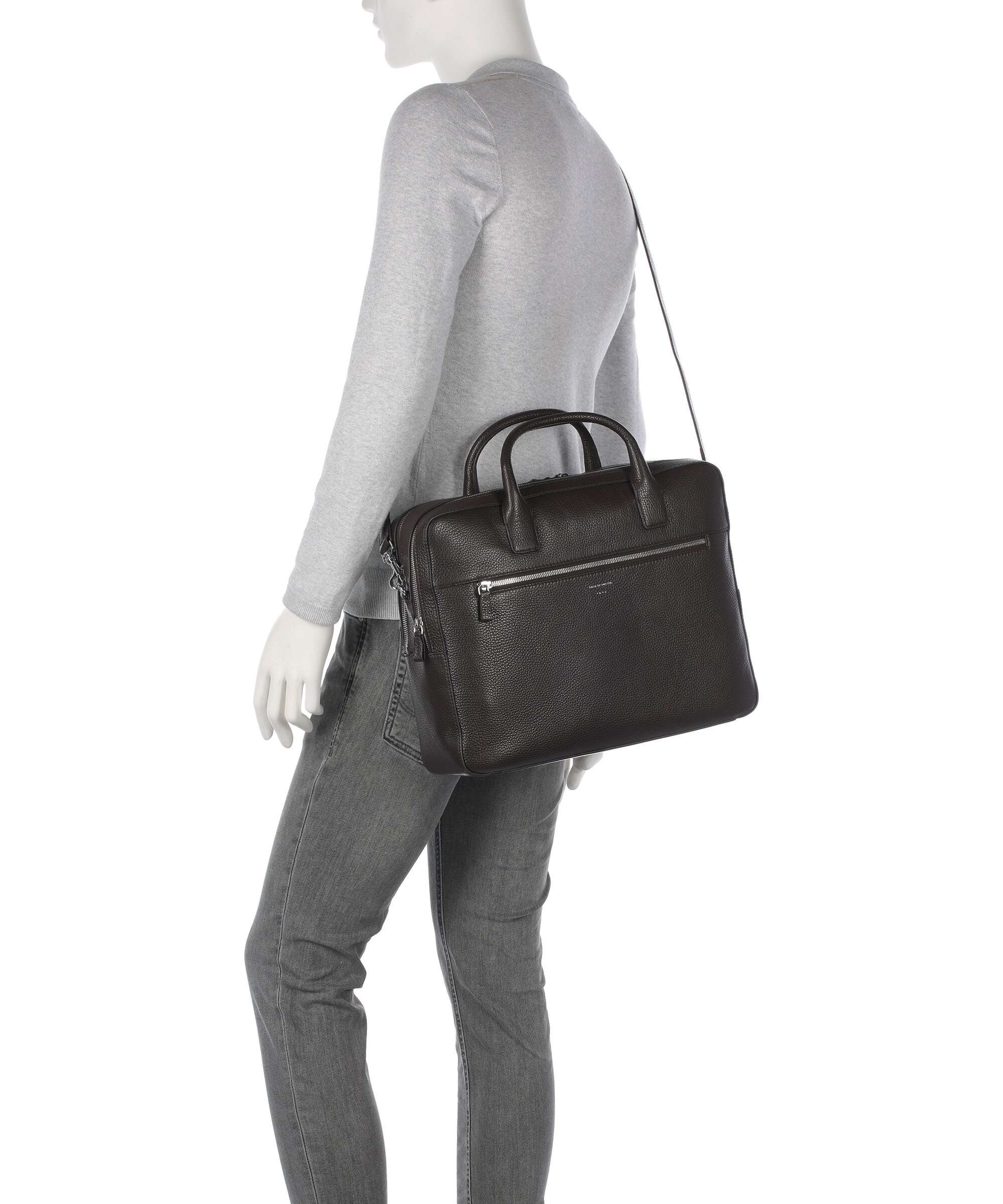 Tiger of Sweden Beridare Briefcase dark brown