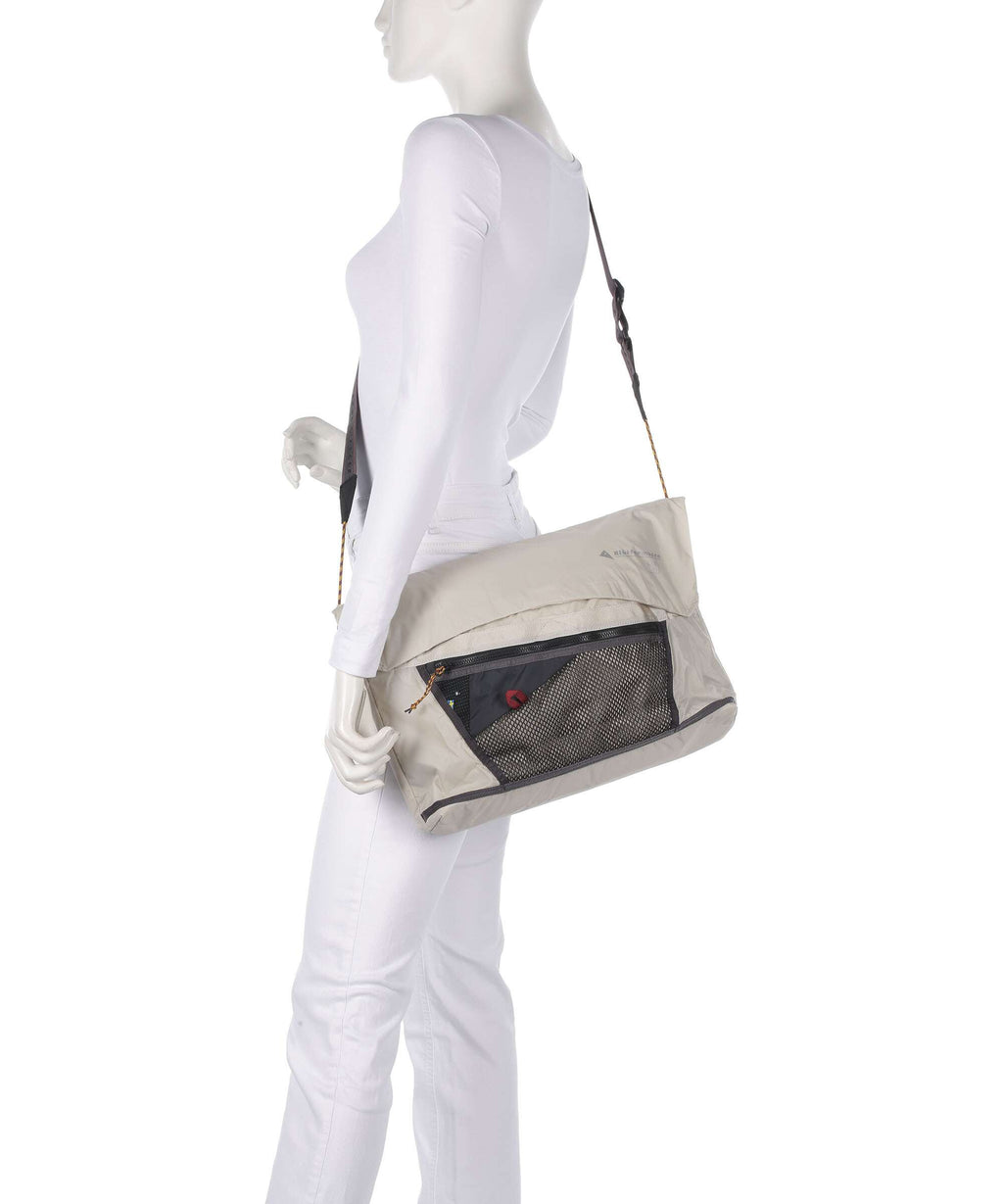 Klättermusen Grid Messenger bag putty grey