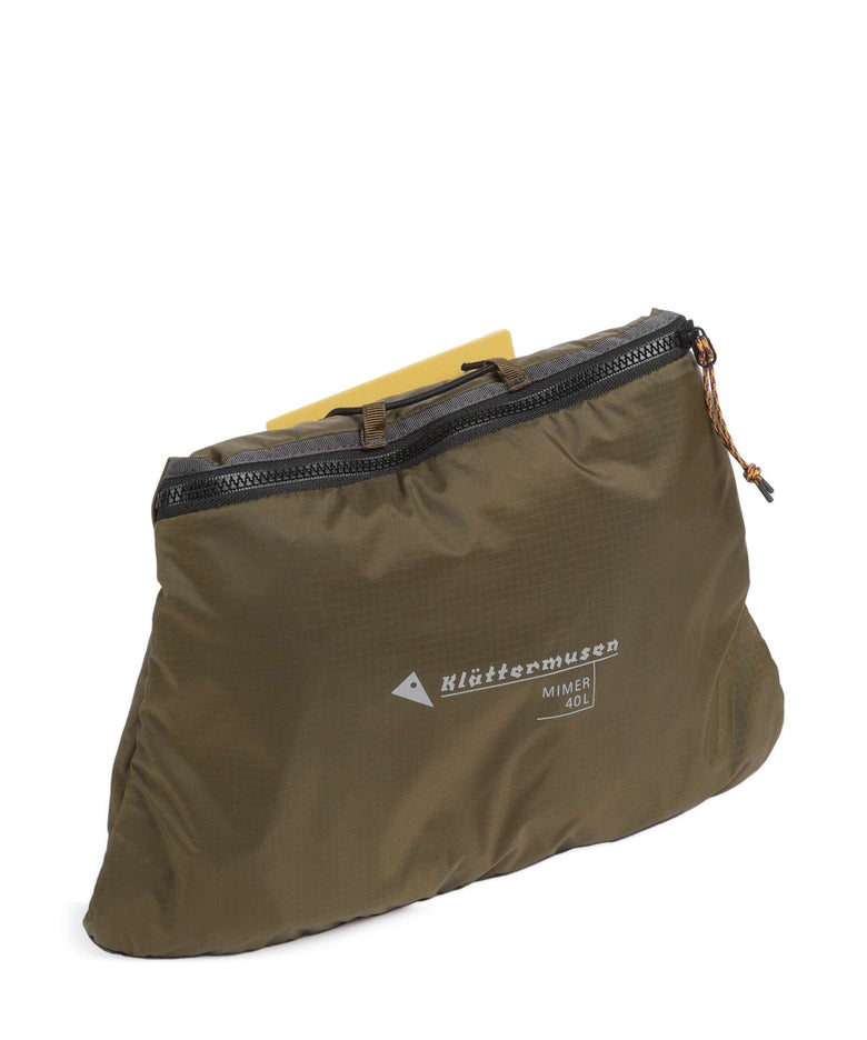 Klättermusen Mimer 40 Weekend bag olive