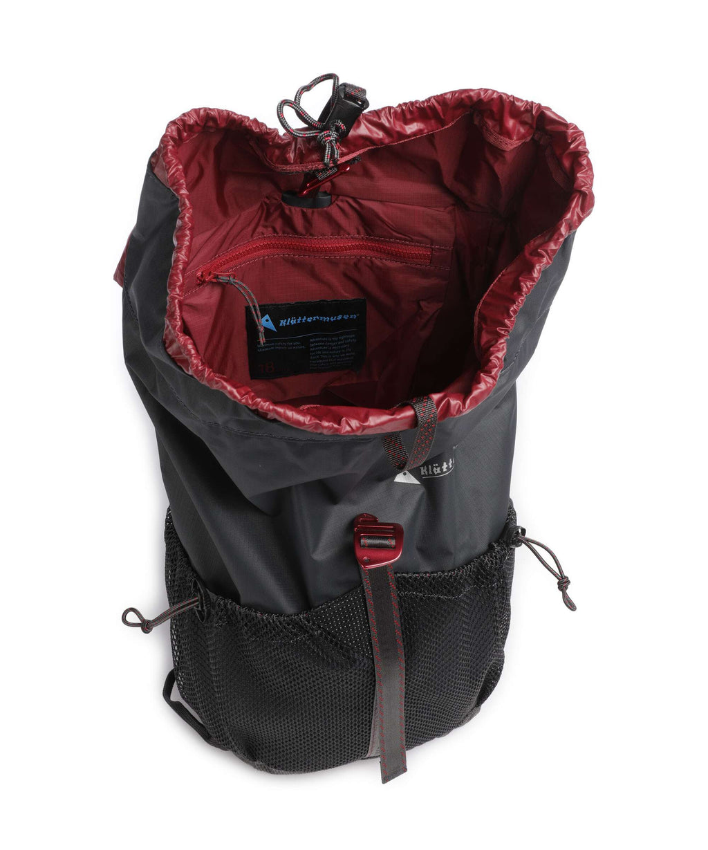 Klättermusen Fjörm 18L Trekking backpack raven