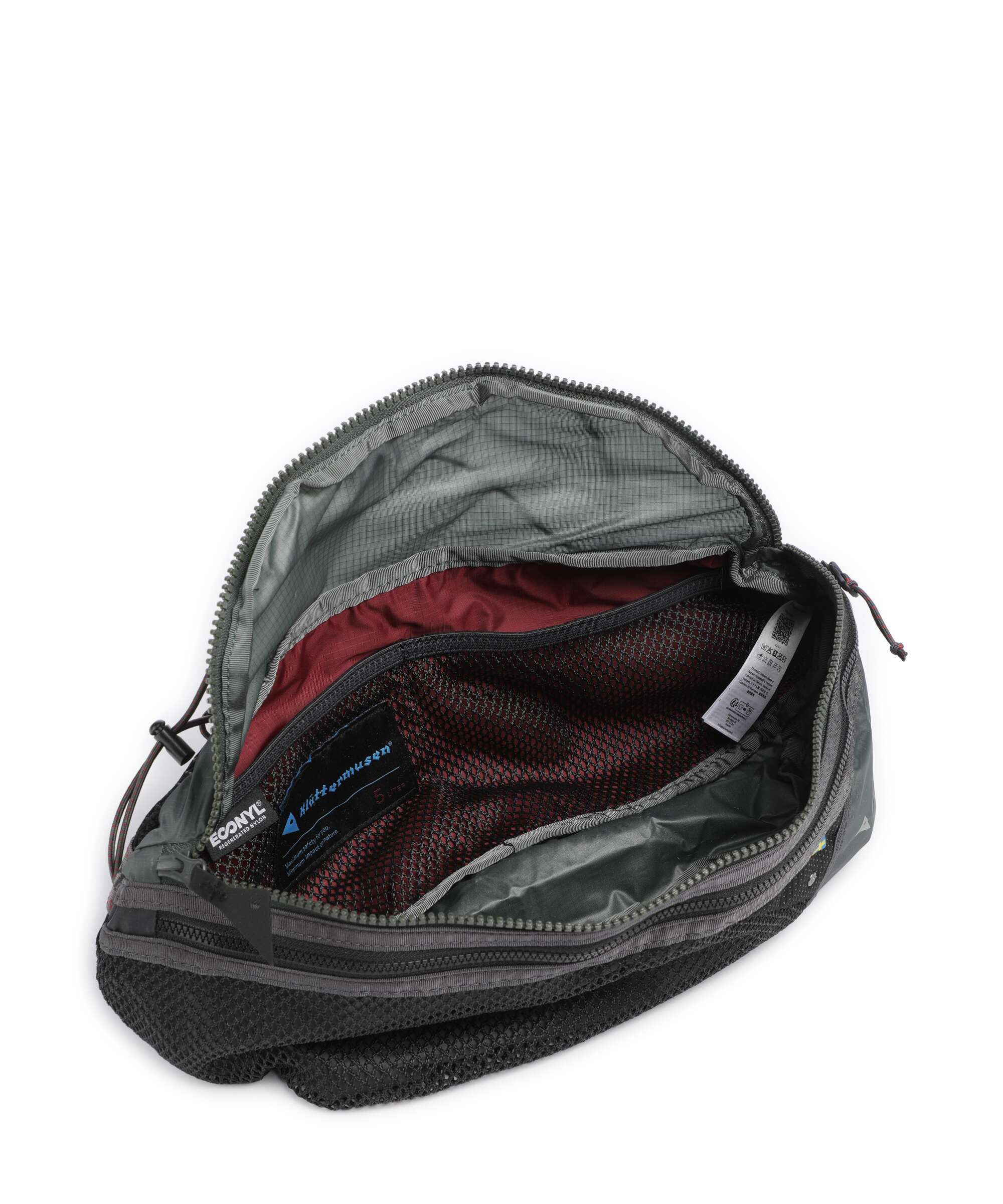 Klättermusen Eldrimner 5 Belt bag dark teal