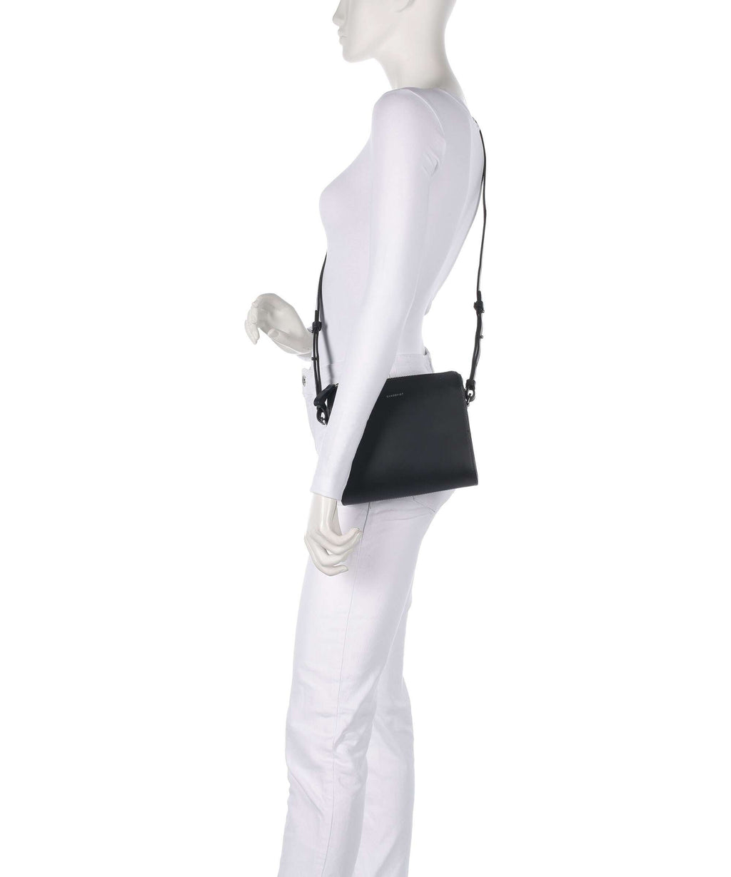 Sandqvist Leather Classics Frances Crossbody bag black