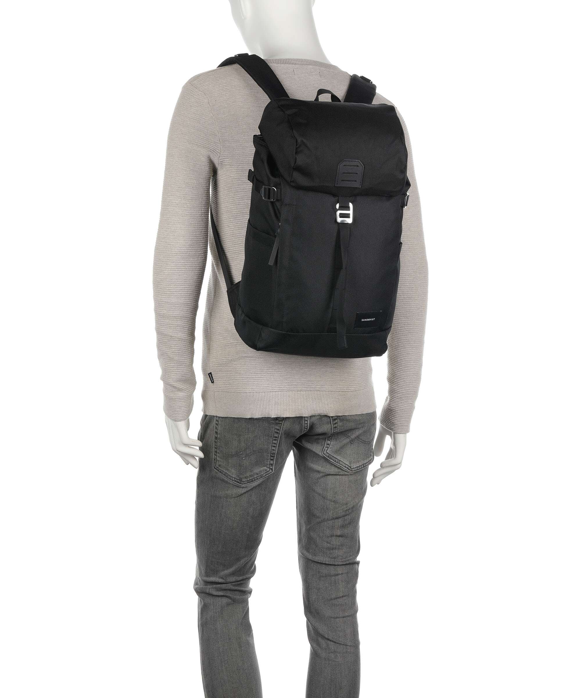 Sandqvist Urban Outdoor Jack Backpack black