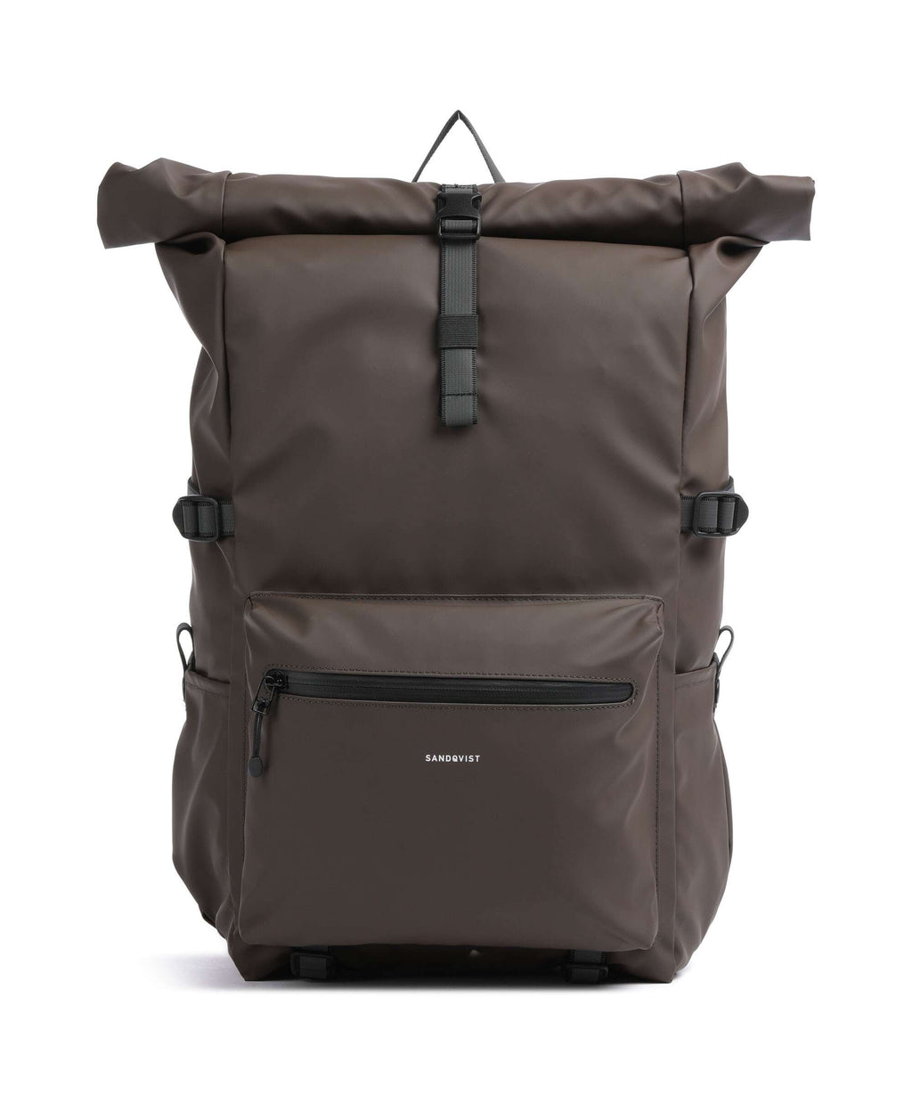 Sandqvist Stream Ruben 2.0 Rolltop backpack brown