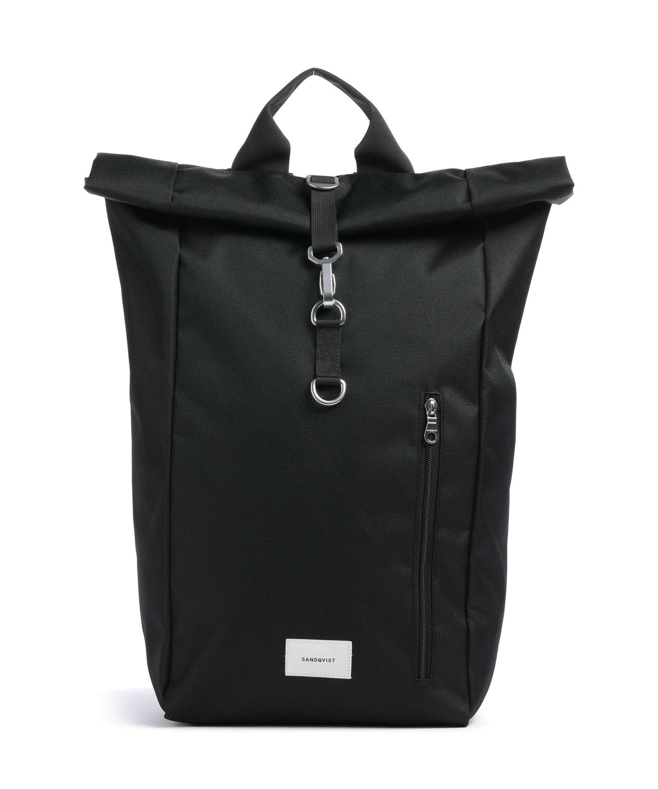 Sandqvist Ground L Rolltop backpack black