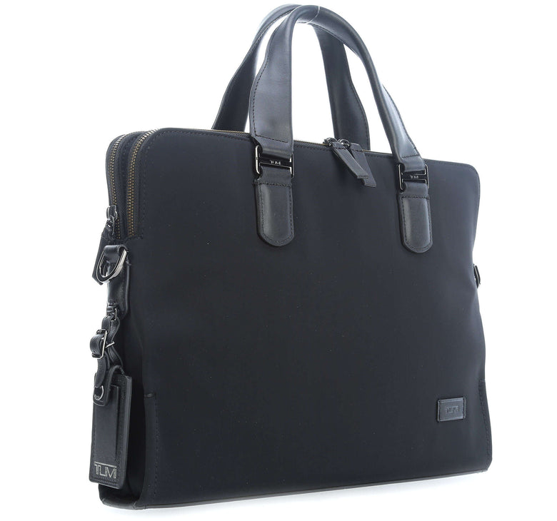 tumi Harrison Nylon Seneca Briefcase black