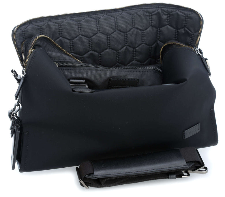 tumi Harrison Nylon Seneca Briefcase black