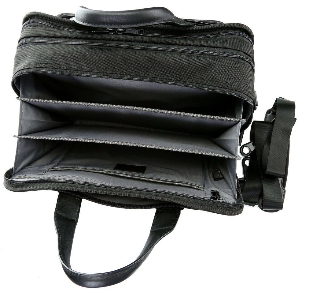 tumi Alpha 3 Briefcase black