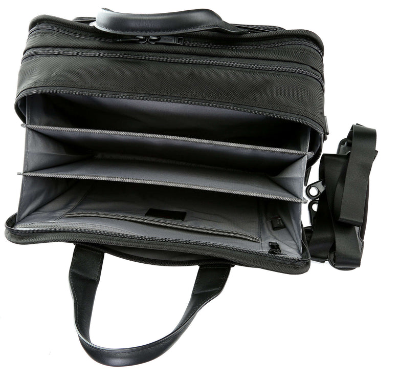 tumi Alpha 3 Briefcase black