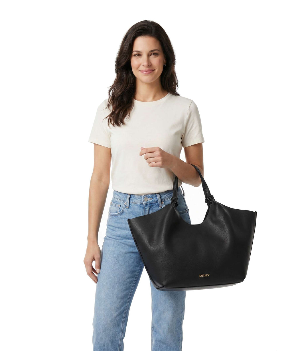 DKNY Paula Commuter Large Tote bag black/gold