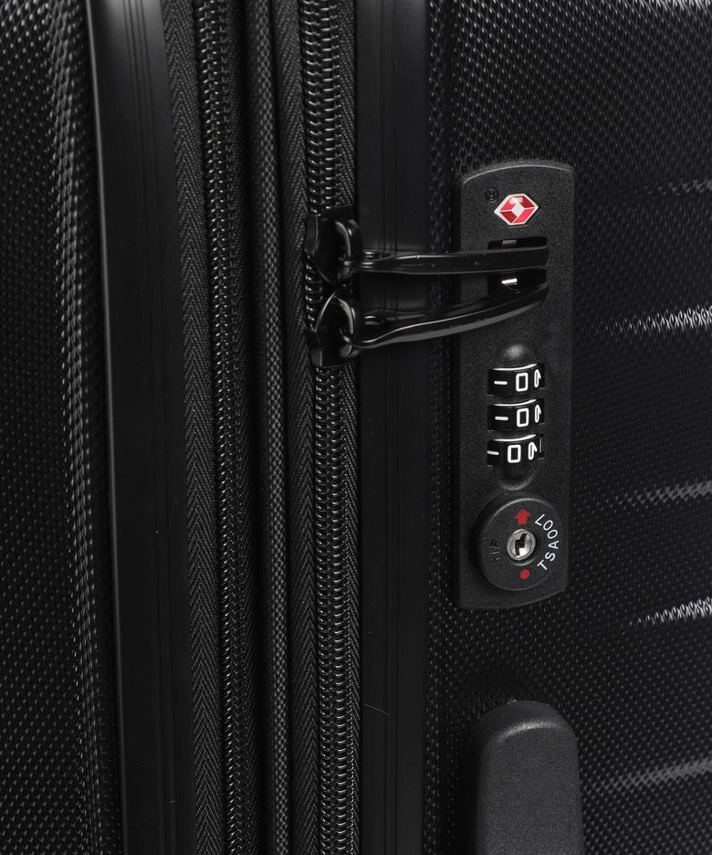 Pack Easy Clipper-Kosmo Spinner (4 wheels) black