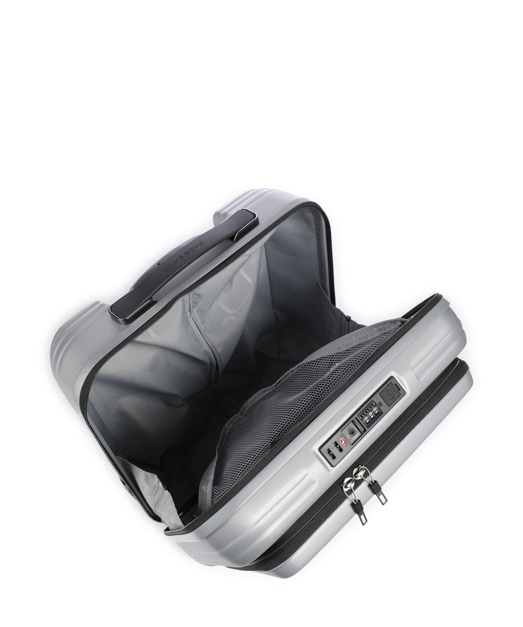 Pack Easy ReNew Genius Rolling briefcase silver