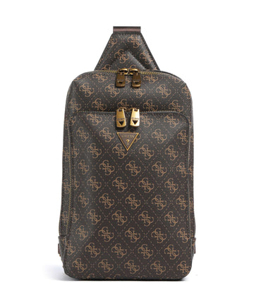 Guess Milano Sling rugzak brown/ochre