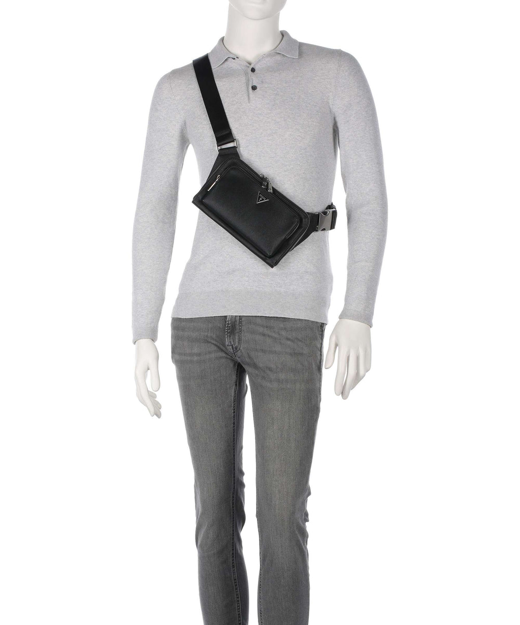 Guess Milano Eco Belt bag black