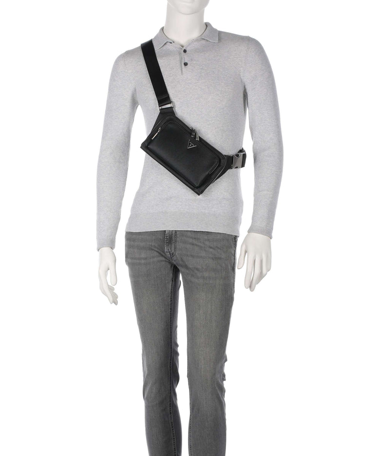 Guess Milano Eco Belt bag black